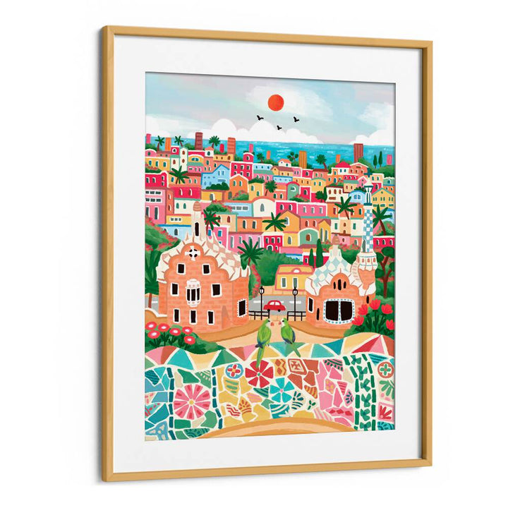 BARCELONA , TRAVEL POSTERS