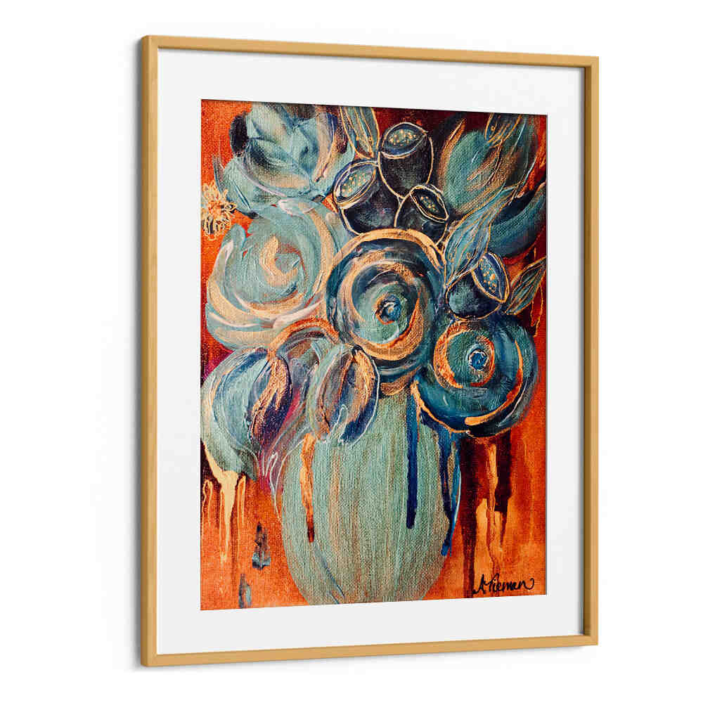 Vibrant composition of CARIBBEAN BLOOMS, FLORAL FLOWER PAINTINGS, perfect for enhancing your home decor.