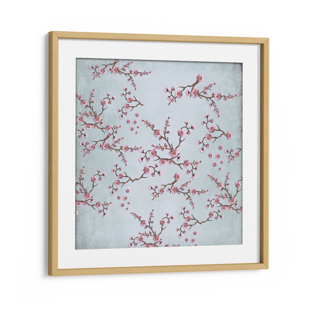 Cherry Blossom pink flowers floral paintings add elegance to your space with stunning abstract designs and delicate details.