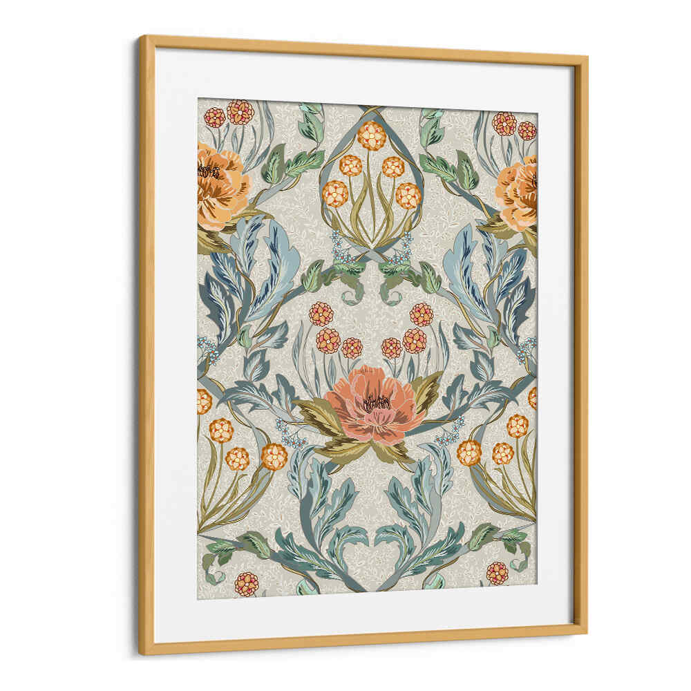Captivating ANTIQUE PATTERN IV, PATTERN ART PRINTS, blending ancient textiles with modern design for your decor.