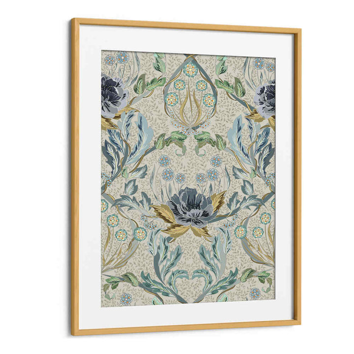Transform your space with HAZY BLUE TINTED PATTERN, PATTERN ART PRINTS, featuring intricate designs and colors.