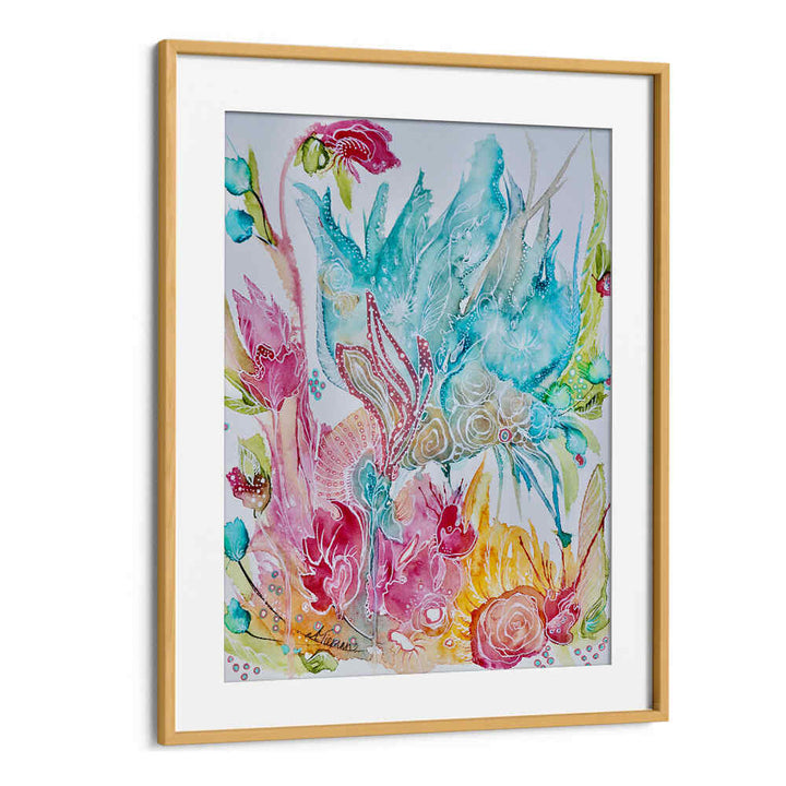 Brighten your space with FOREVERMORE III, FLORAL FLOWER PAINTINGS, showcasing vibrant floral artistry and elegance.