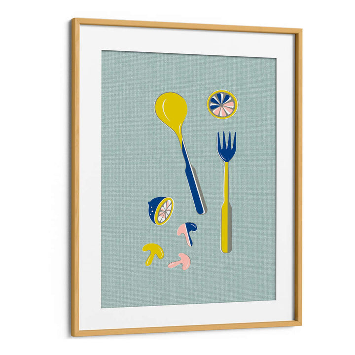 MID CENTURY KITCHEN CUTLERY MINT , KITCHEN POSTERS