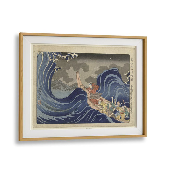 NICHIREN BEZWEERT DE GOLVEN, VINTAGE PAINTINGS