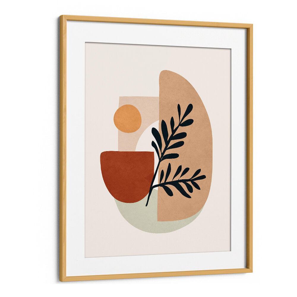 ORGANIC SHAPES HARMONY , BOHO ART PAINTINGS