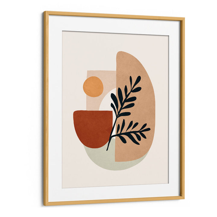 ORGANIC SHAPES HARMONY , BOHO ART PAINTINGS