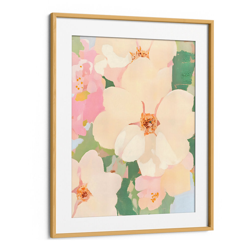 PETALS OF SERENITY , FLORAL FLOWER PAINTINGS