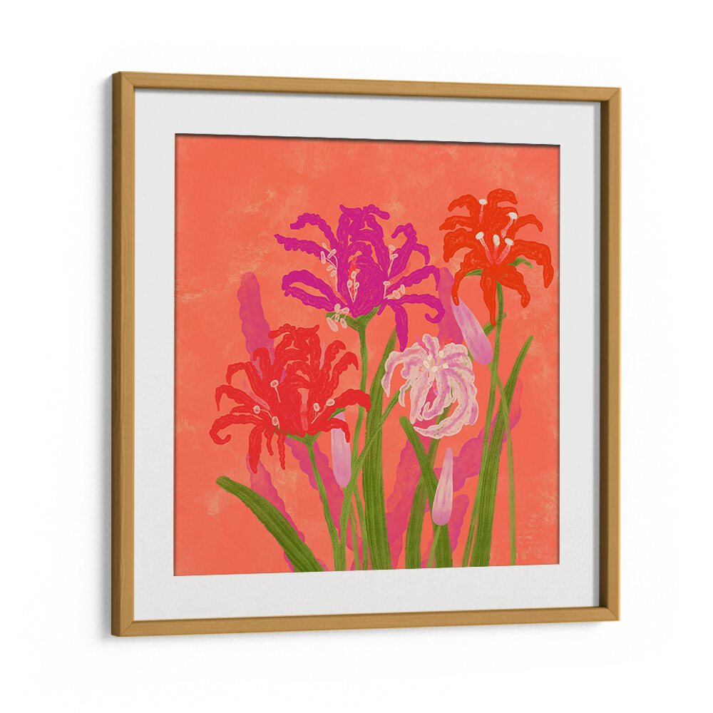 Vibrant RADIANT NERINES FLOWERS, FLORAL FLOWER PAINTINGS enhance any space with elegance and beauty. Perfect for home decor.