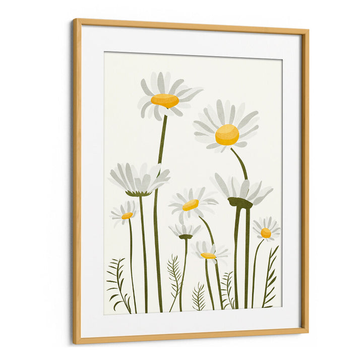 SUMMER FLOWERS I , FLORAL FLOWER PAINTINGS