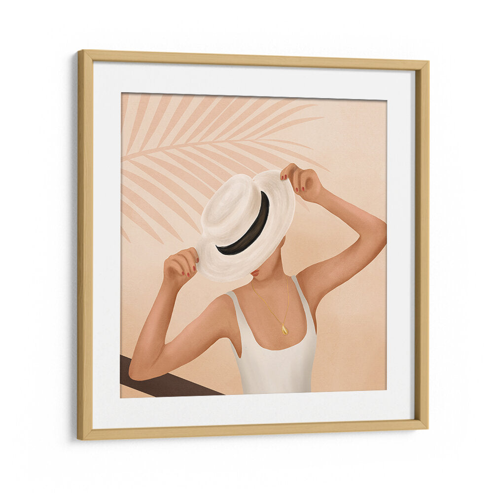 SUMMER HEAT III , BOHO ART PAINTINGS