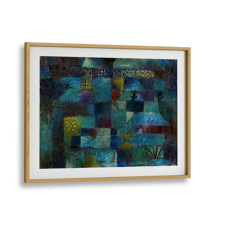TERRACED GARDEN (1920) , VINTAGE PAINTINGS