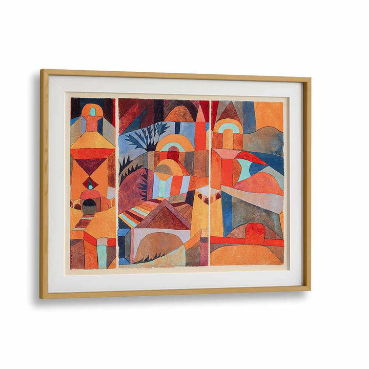 TEMPLE GARDENS (1920) , VINTAGE PAINTINGS