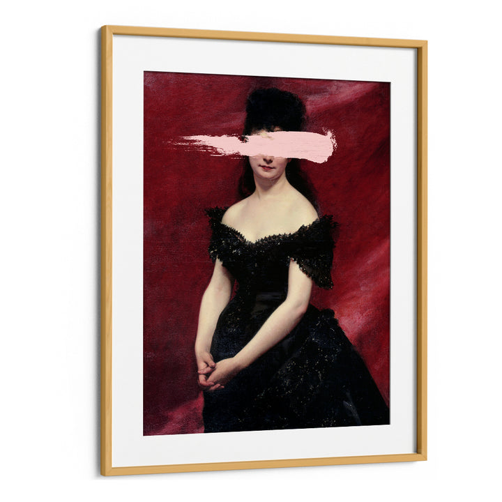 BLACK DRESS III , ALTERED ART PRINTS