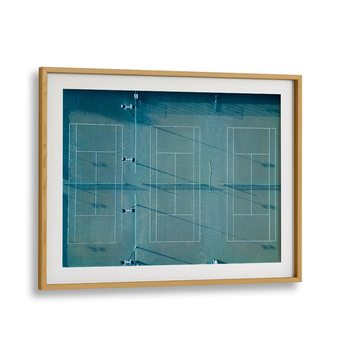 TENNIS COURT GEEN I , PHOTOGRAPHY PRINTS