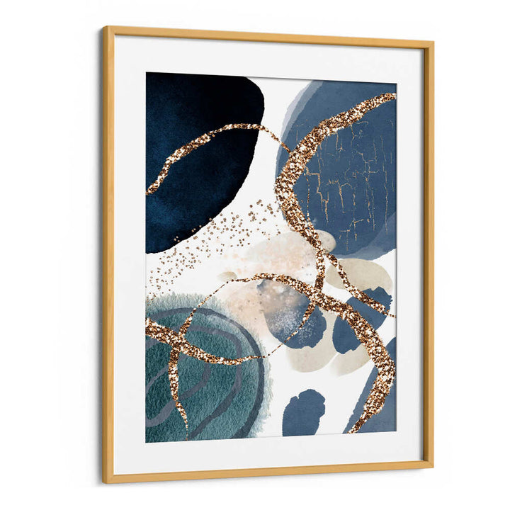 DENIM BLUE , BOHO ART PAINTINGS