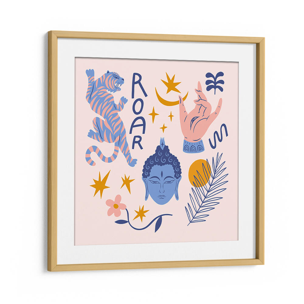 THE SPIRIT SERIES I , BOHO ART PAINTINGS