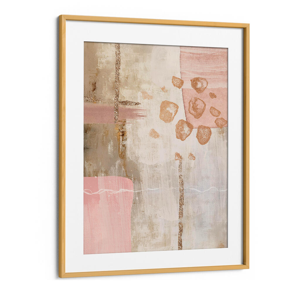 GLORIOUS PINK II , BOHO ART PAINTINGS