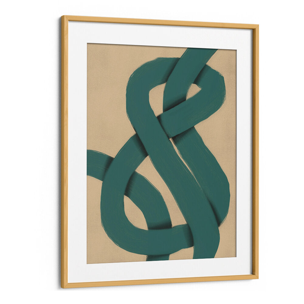 THE GREEN KNOT , ABSTRACT PAINTINGS