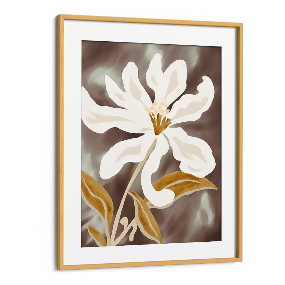 WHITE FLOWER PETALS , FLORAL FLOWER PAINTINGS