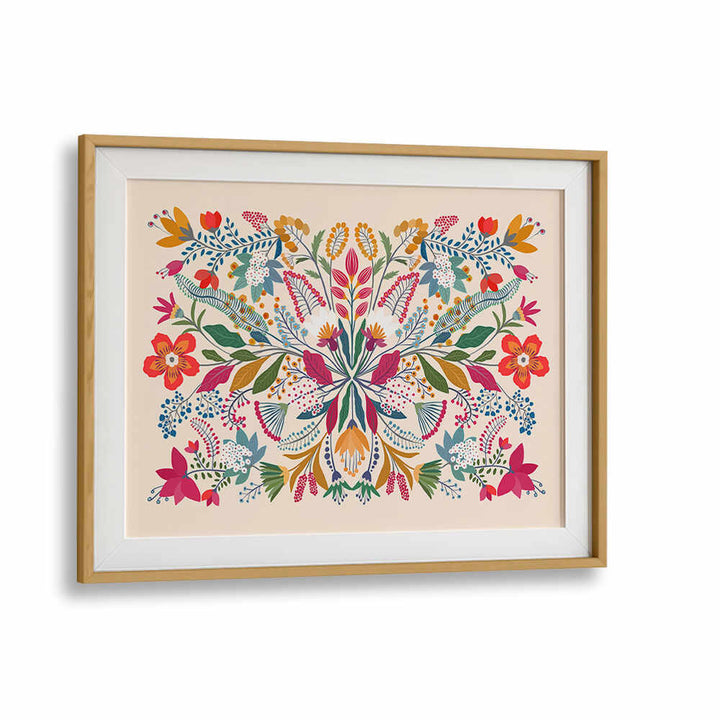 FRIDA'S GARDEN , FLORAL FLOWER PAINTINGS