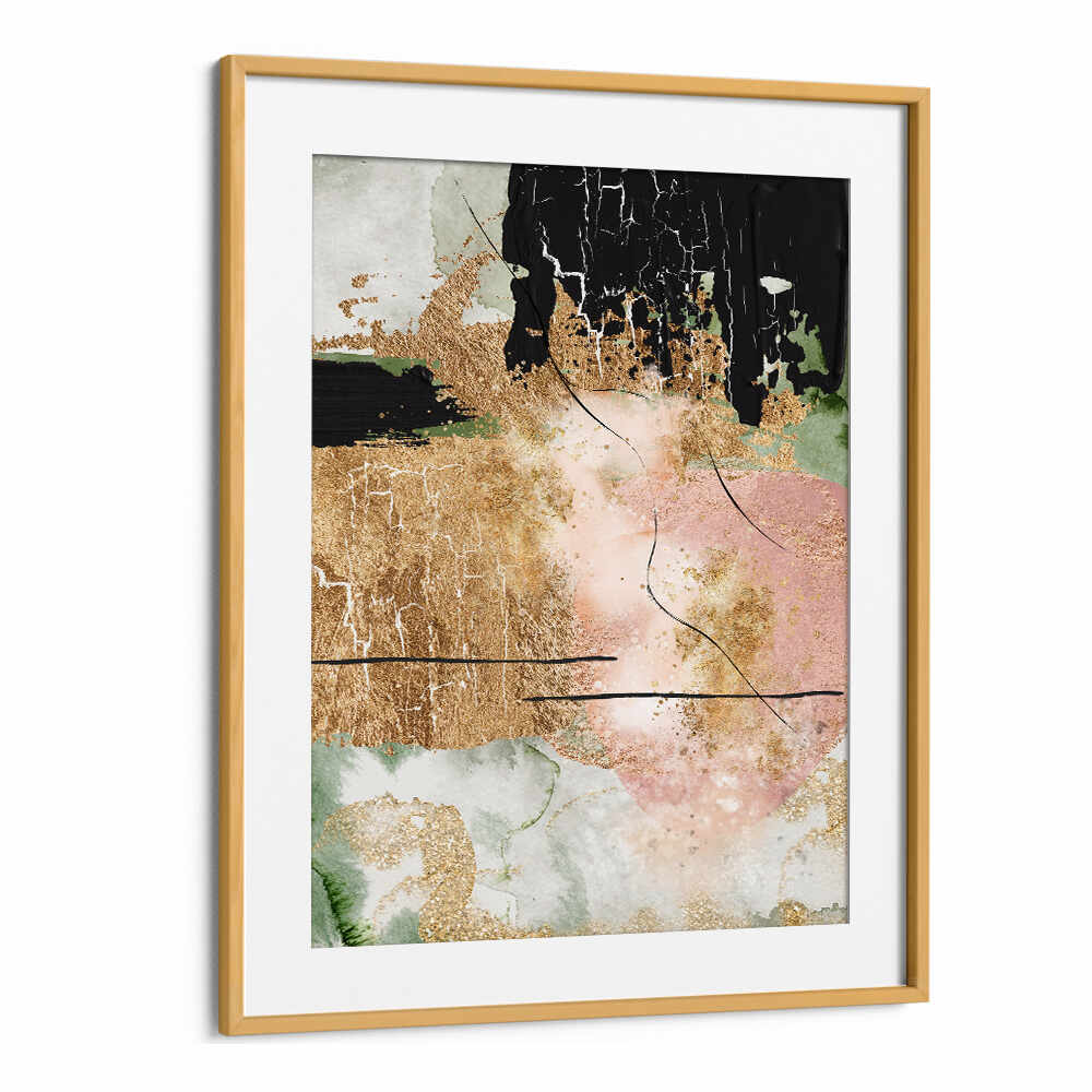 CHAOS IN BLOOM III , BOHO ART PAINTINGS