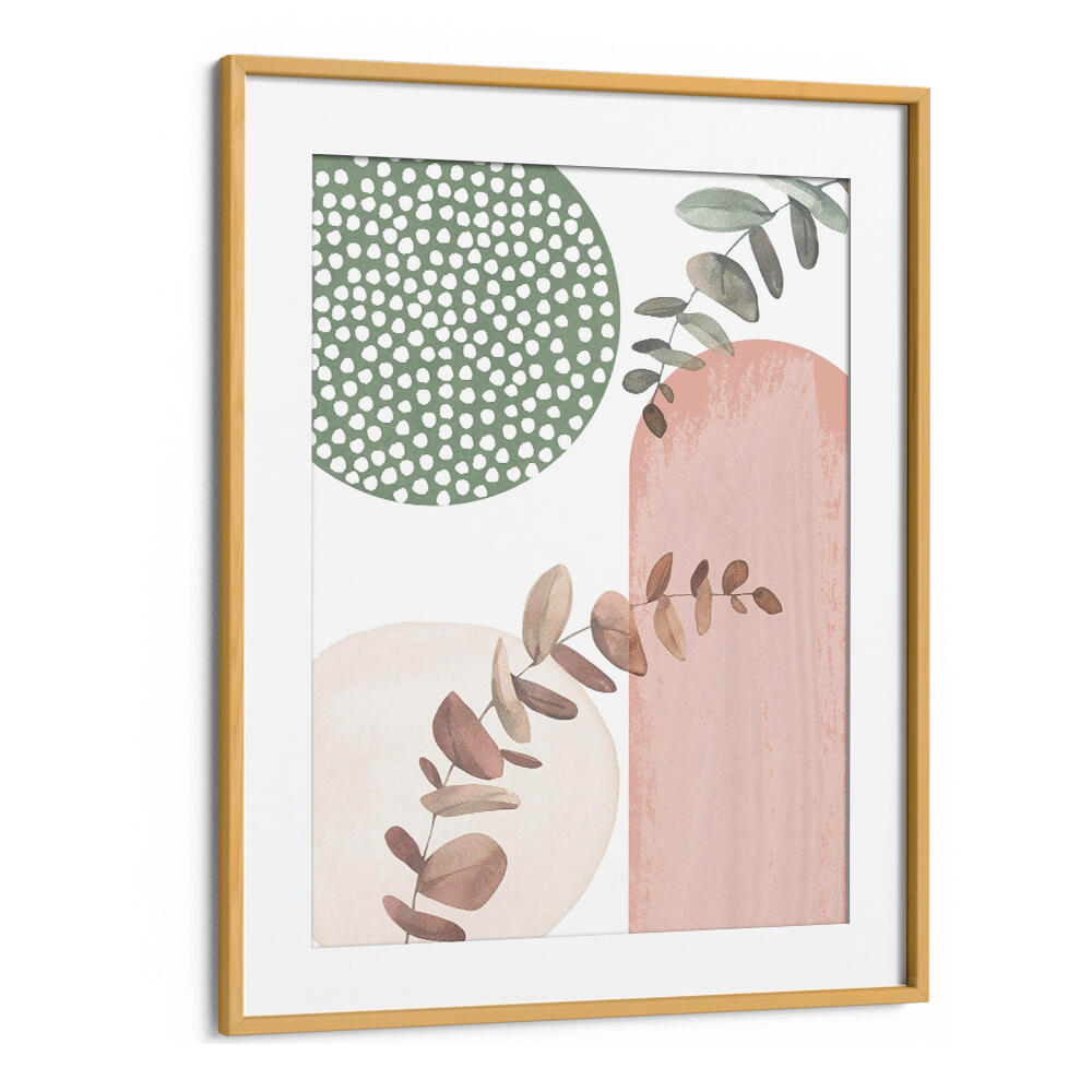 SAGE PINK III , BOHO ART PAINTINGS