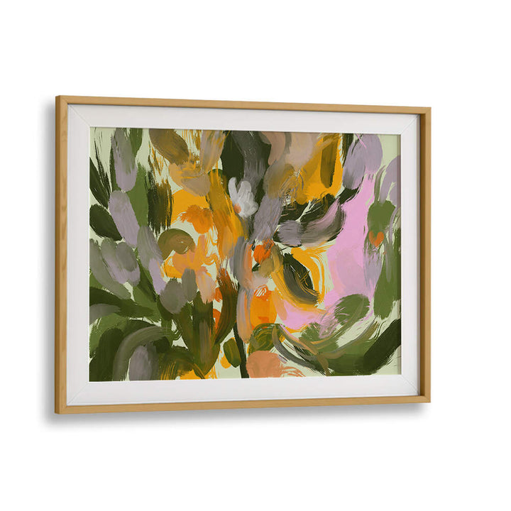 FLORAL WHIRLWIND , FLORAL FLOWER PAINTINGS
