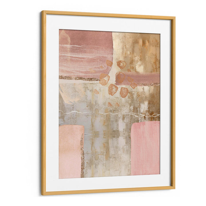 GLORIOUS PINK III , BOHO ART PAINTINGS
