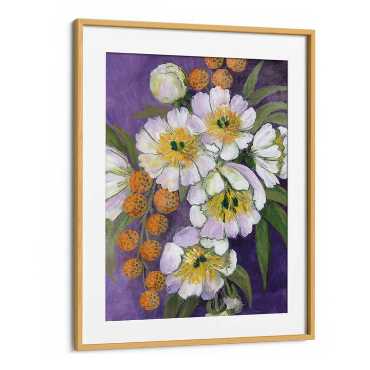 CHOI PAINTERLY BOUQUET , FLORAL FLOWER PAINTINGS