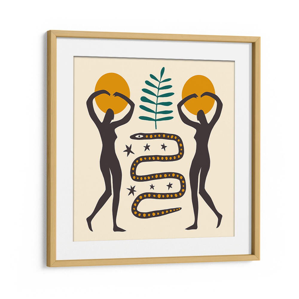 THE SPIRIT SERIES IV , BOHO ART PAINTINGS