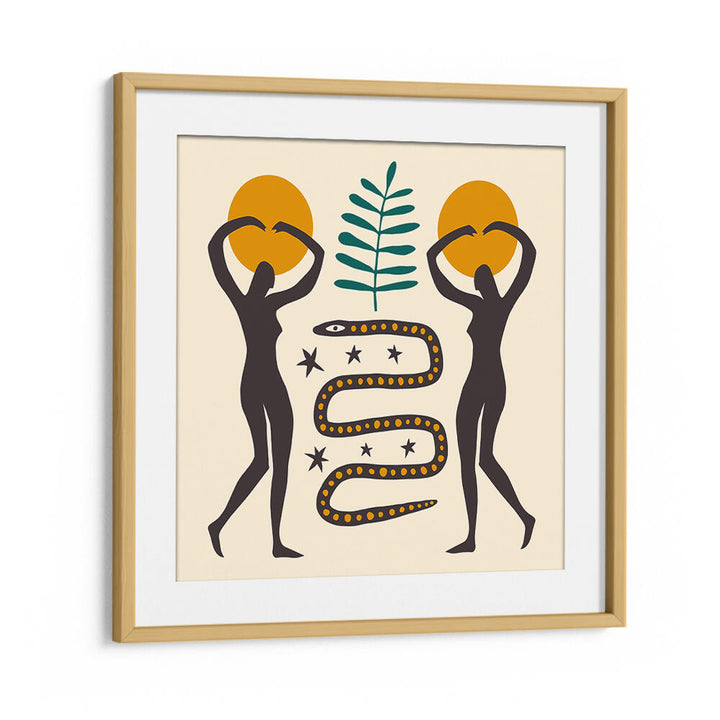 THE SPIRIT SERIES IV , BOHO ART PAINTINGS