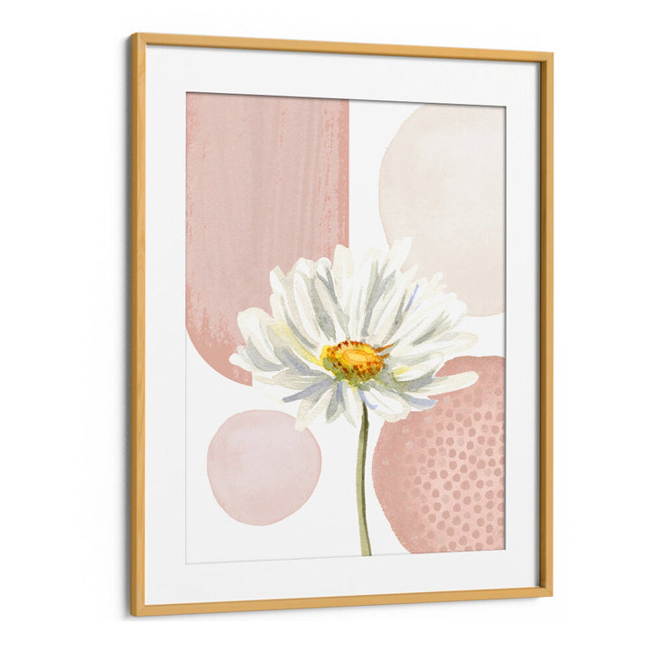 DAISY PINKS I ,BOHO ART PAINTINGS