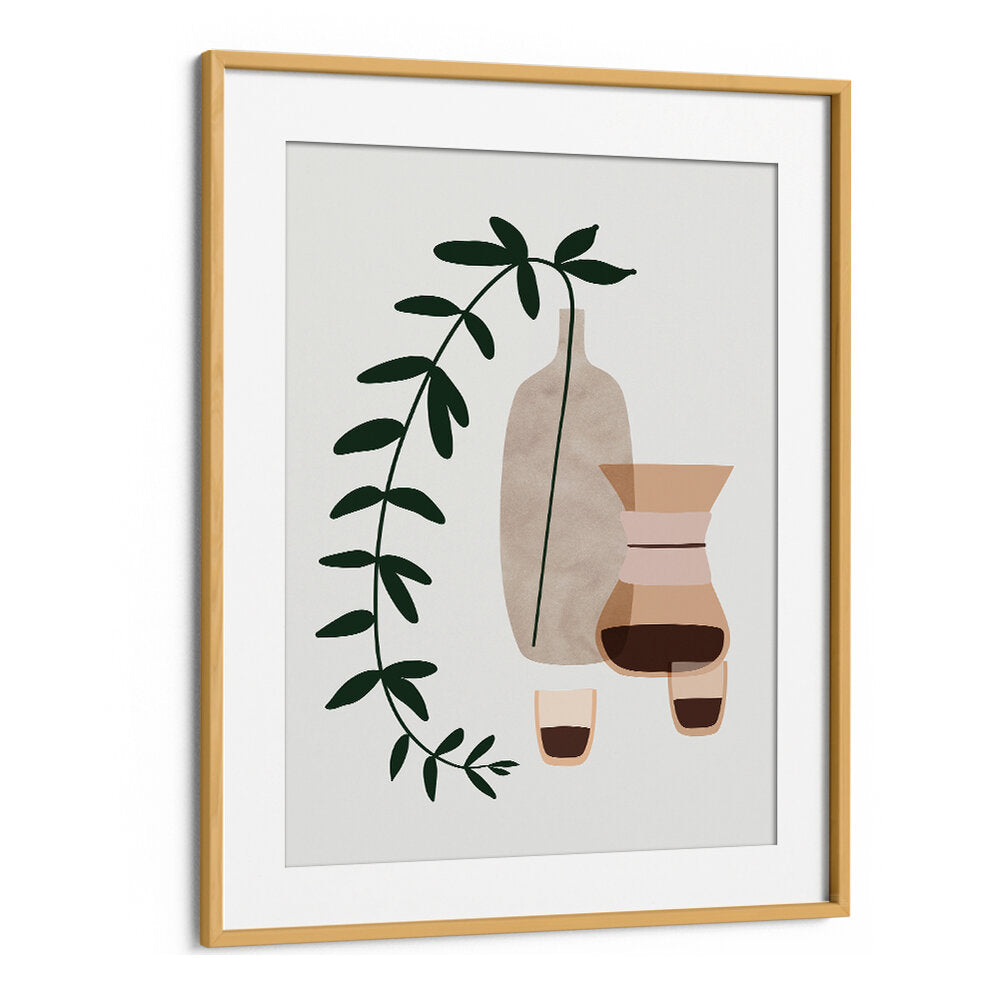 BOHO COFFEE FOR TWO , BOHO ART PAINTINGS