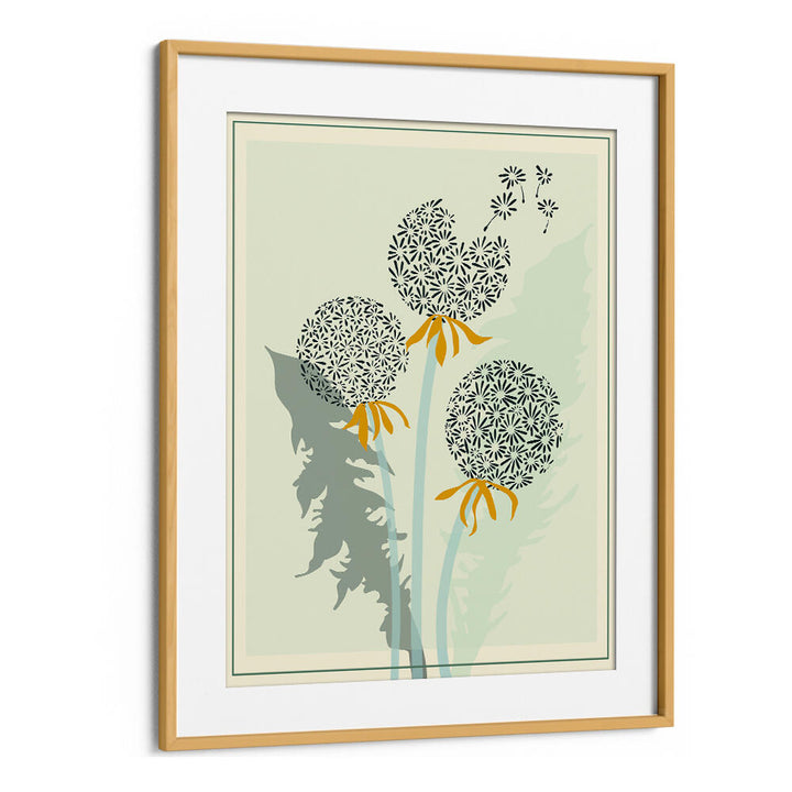 Elegant DANDELION SEEDS, FLORAL FLOWER PAINTINGS adorn your space with contemporary art's beauty and charm.