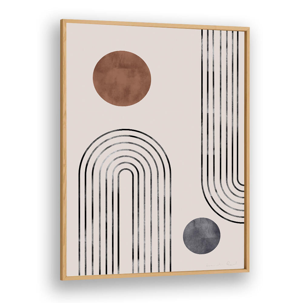 Stylish ARCHS AND BUDS, BOHO ART PAINTINGS featuring abstract shapes to elevate your modern decor.