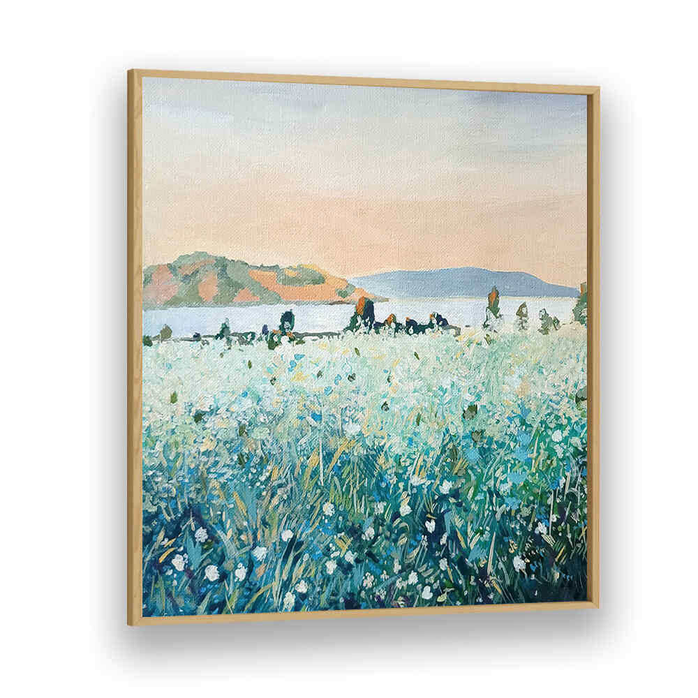 BAY VIEW , LANDSCAPE PAINTINGS