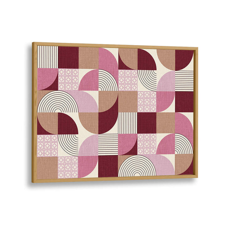 DESERT SHAPES MAUVE , GEOMETRIC ART PRINTS