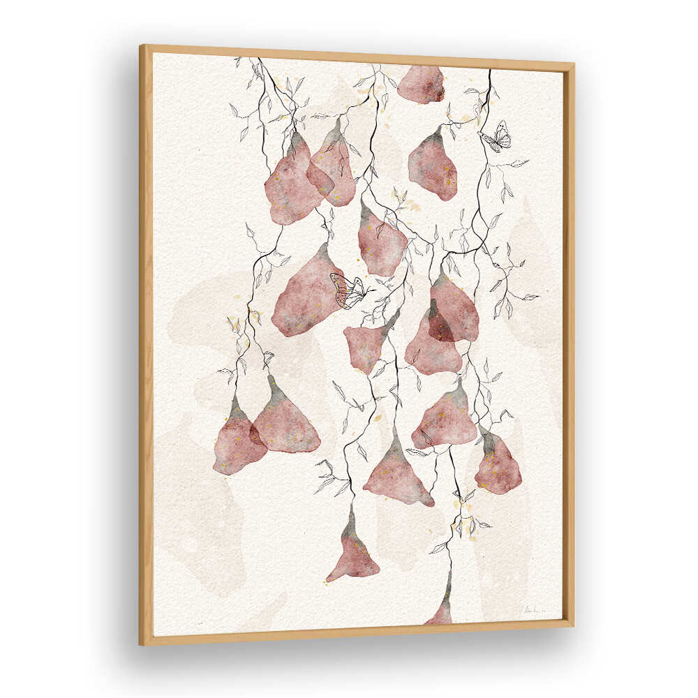 BUTTERFLY KISSES , FLORAL FLOWER PAINTINGS