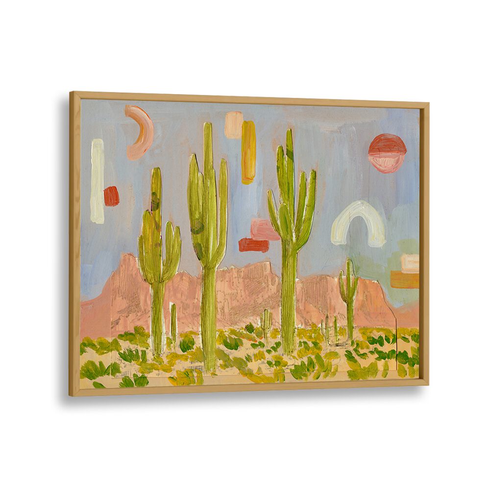 CACTI , LANDSCAPE PAINTINGS