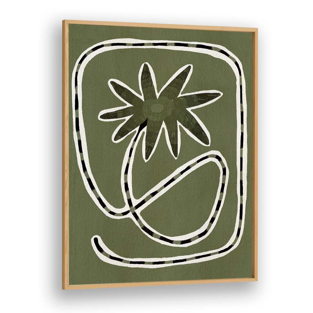 Delicate Bloom Green I, floral flower paintings, offers elegant artistry for any space in your home décor collection.