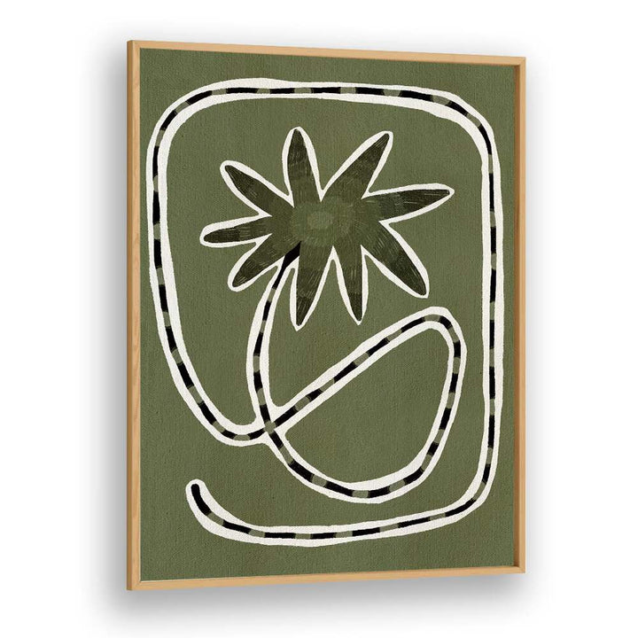 Delicate Bloom Green I, floral flower paintings, offers elegant artistry for any space in your home décor collection.