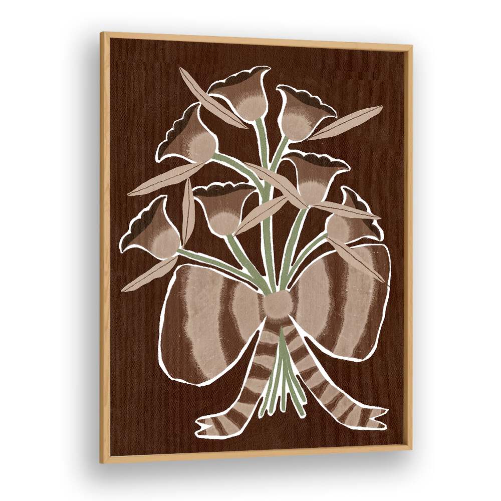 Elegant DELICATE BLOOM II, FLORAL FLOWER PAINTINGS, perfect for enhancing your home decor with sophisticated artistry.
