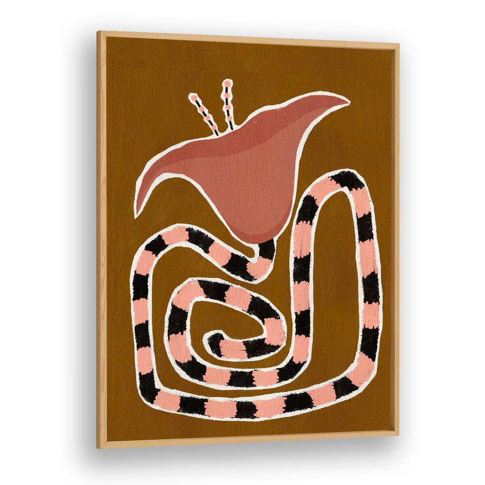 Vibrant colors and unique design define DELICATE BLOOM XV, FLORAL FLOWER PAINTINGS for elegant home décor.