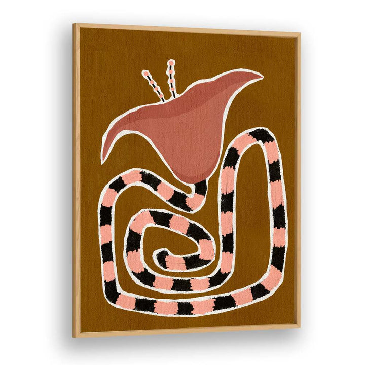 Vibrant colors and unique design define DELICATE BLOOM XV, FLORAL FLOWER PAINTINGS for elegant home décor.