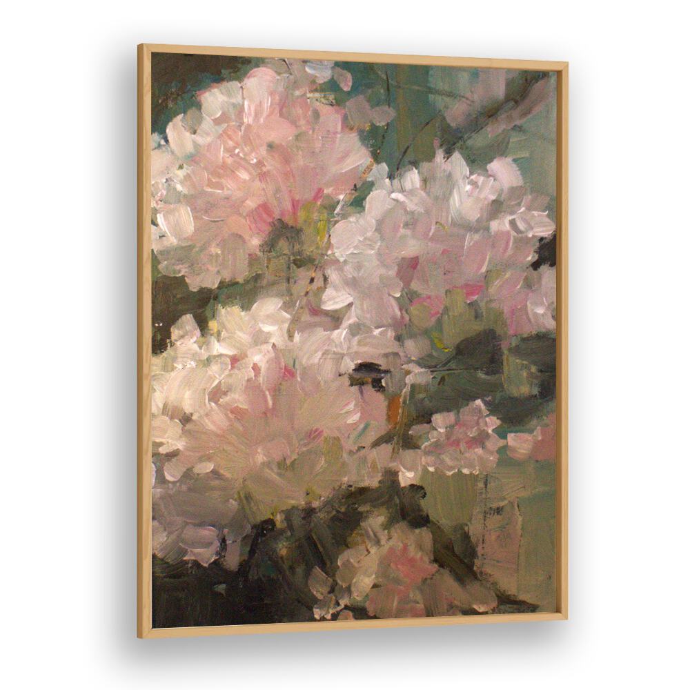 Stunning HORTENSIA ROSA, FLORAL FLOWER PAINTINGS capture blooming beauty, perfect for home decor enhancement.