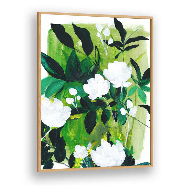 JUNGLE I LARGE , FLORAL FLOWER PAINTINGS