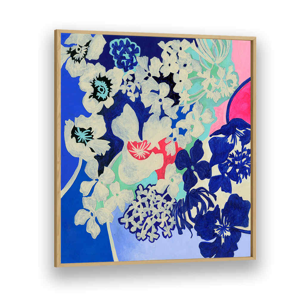 Vibrant PAPER FLORAL, FLORAL FLOWER PAINTINGS featuring colorful blooms, perfect for enhancing home decor.