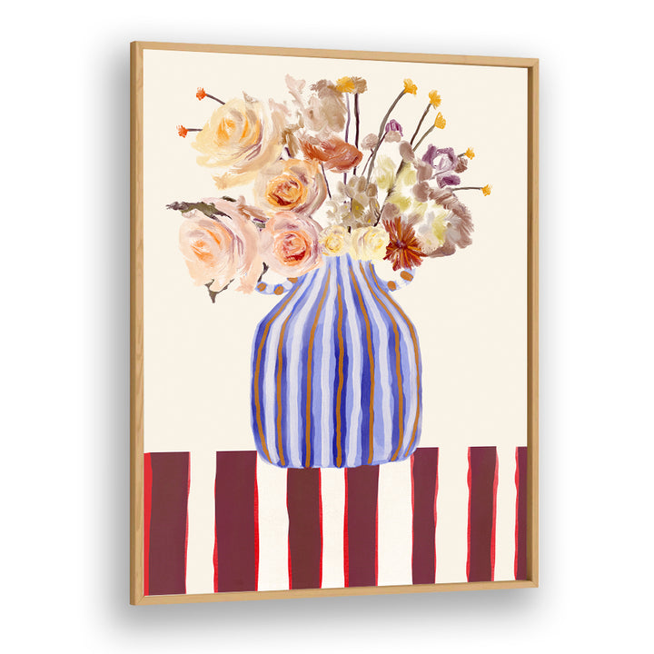 Vibrant STILL LIFE WITH FLOWERS I, FLORAL FLOWER PAINTINGS, enhances any space with timeless elegance and charm.