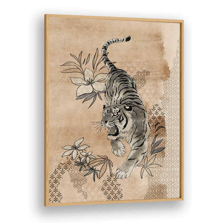 TIGER SPIRIT I , ANIMAL PAINTINGS