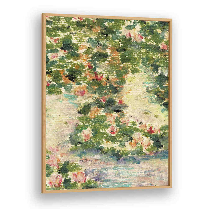 WATER LILIES , FLORAL FLOWER PAINTINGS